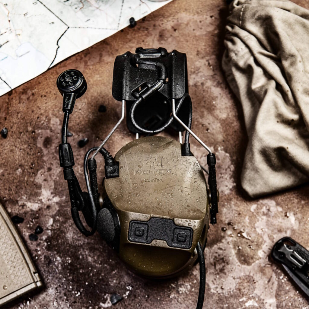 3M Peltor ComTac VIII Communication Headset MT14H418A-86 NATO